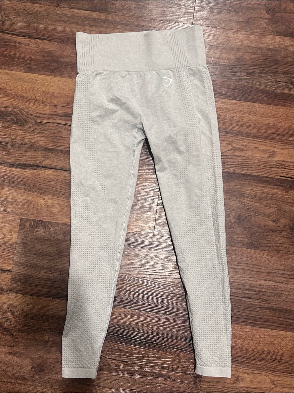 Gymshark Women's High-Waist Seamless Leggings - Light Gray